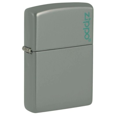 Zippo Sage Green Matte Zippo Logo 49843ZL